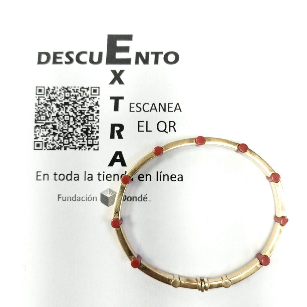 PULSERA RIGIDA ORO 14 K 10.1 GRMS (SEMINUEVO)