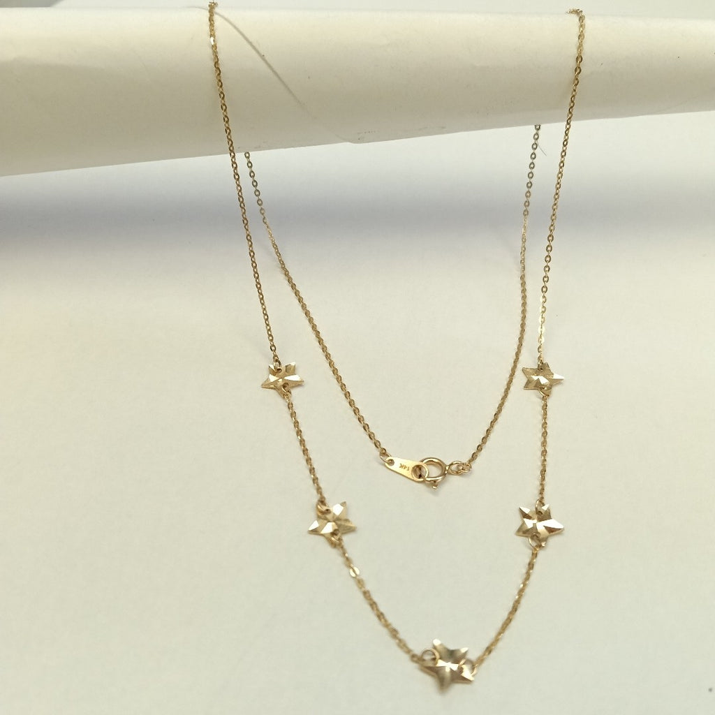 GARGANTILLA ORO 14 K 1,30 GRMS (SEMINUEVO)