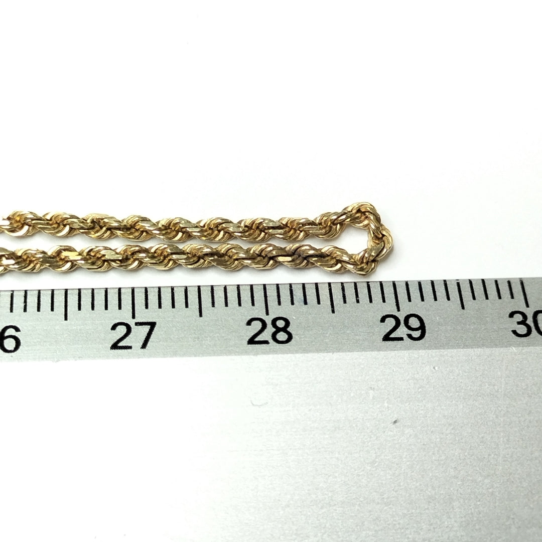 CADENA ORO 14 K 8.3 GRMS (SEMINUEVO)