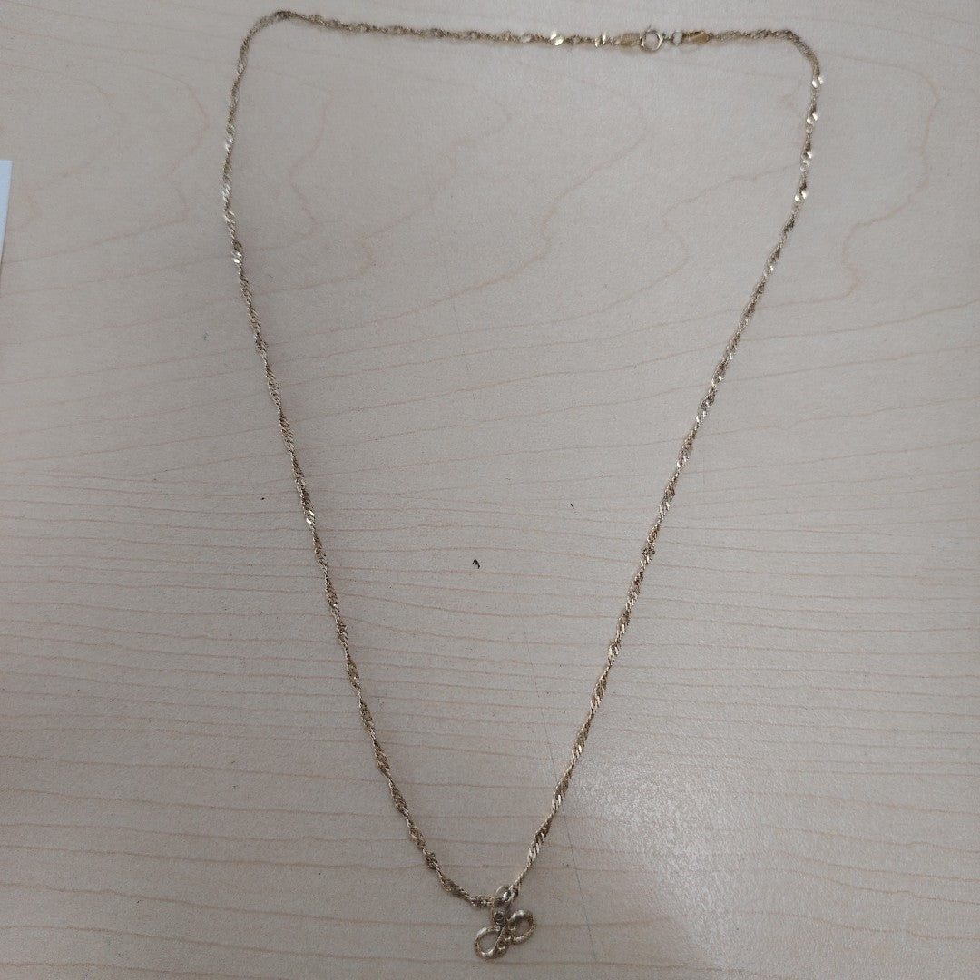 CADENA, DIJE ORO 10 K 2.4 GRMS (SEMINUEVO)