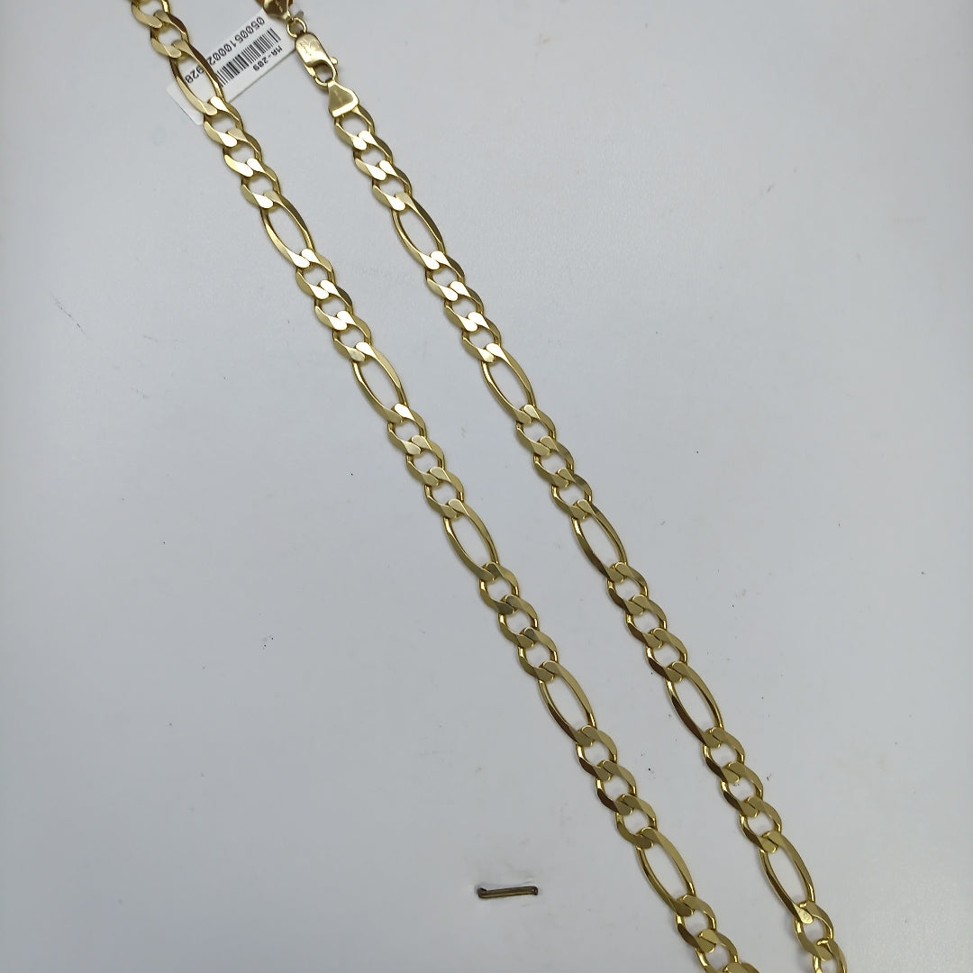 CADENAS CARTIER 3X1 AMARILLA ORO 14K 42.6 (NUEVO)
