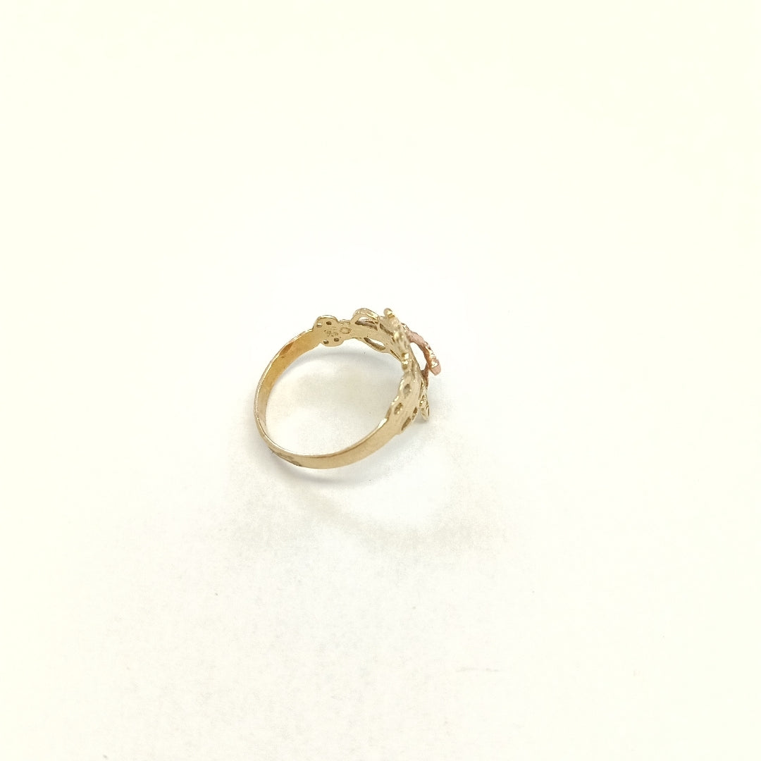 ANILLITO ORO, ORO COMBINADO 10 K 2.5 GRMS (SEMINUEVO)