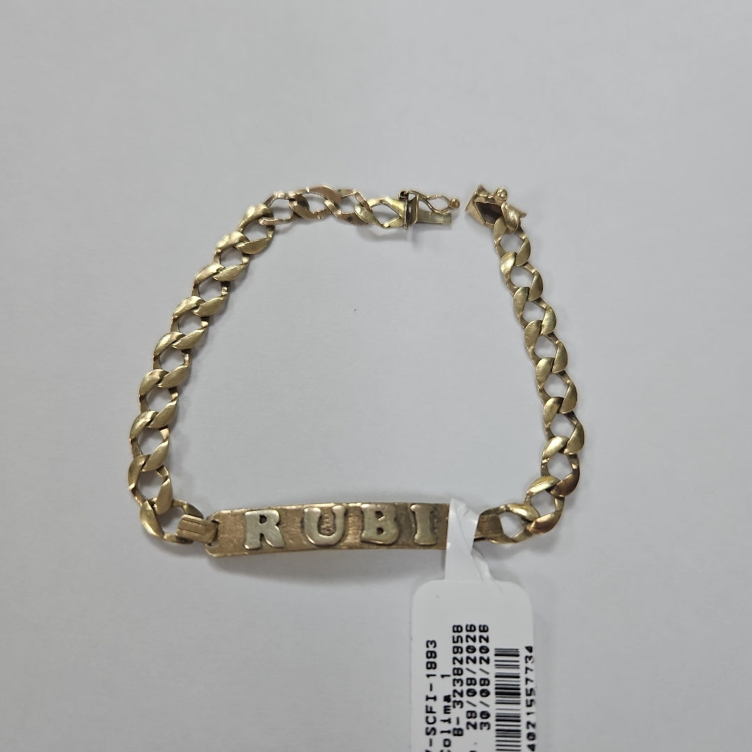 ESCLAVA ORO 10 K 5.9 GRMS (SEMINUEVO)