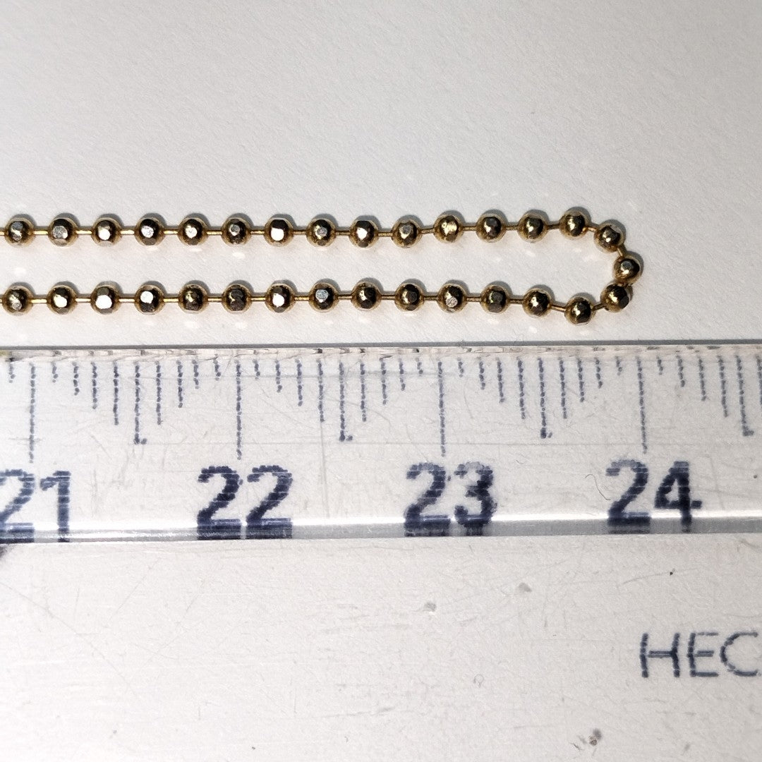 CADENA ORO 14 K 3.2 GRMS (SEMINUEVO)