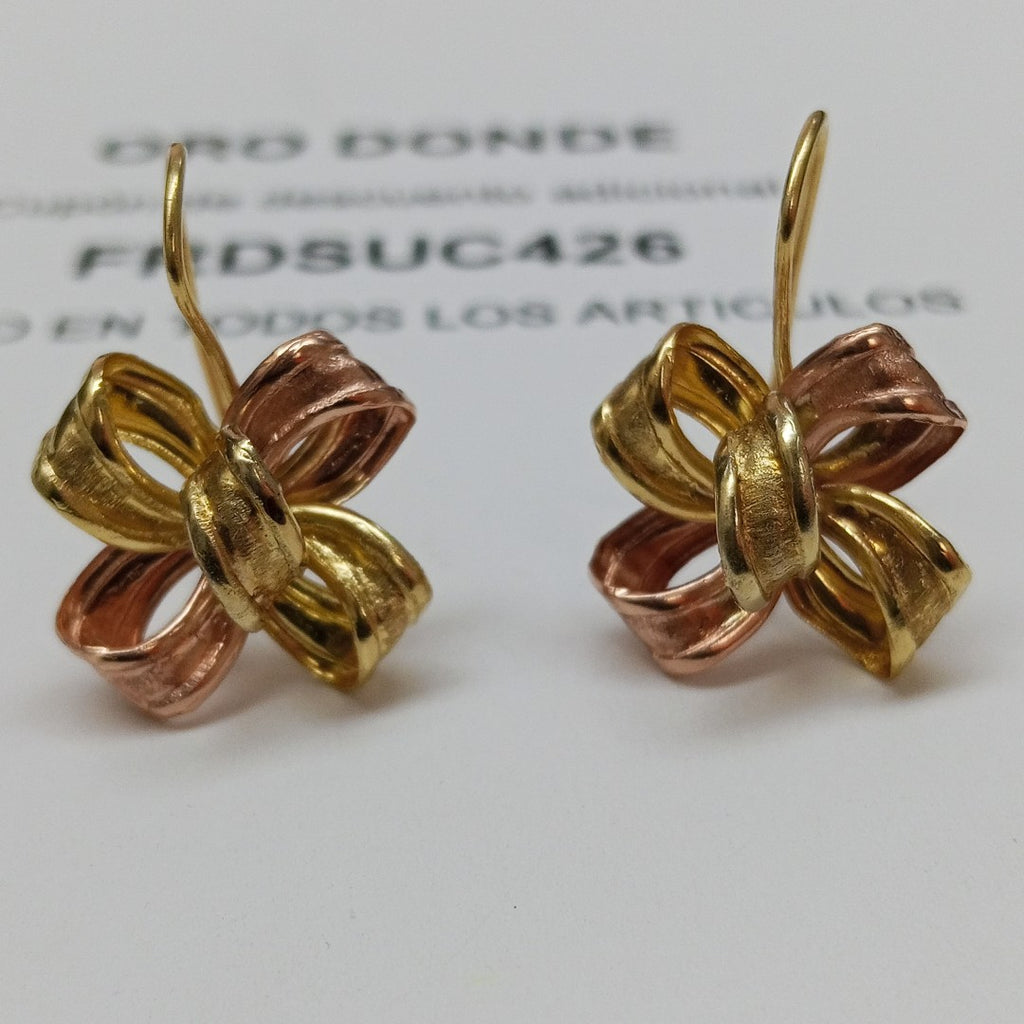 ARETES PAR ORO 10 K 2,90 GRMS (SEMINUEVO)