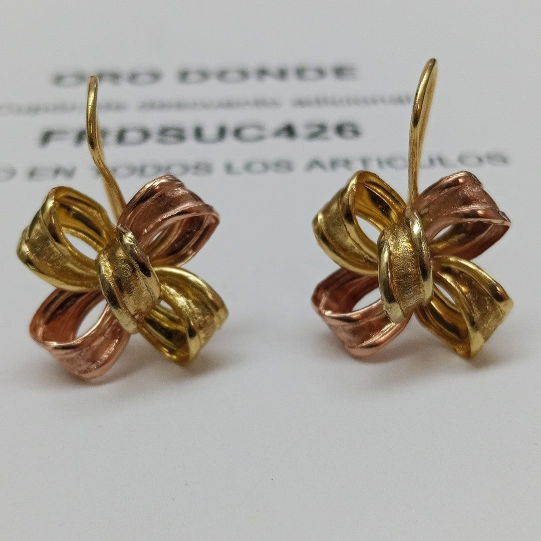 ARETES PAR ORO 10 K 2,90 GRMS (SEMINUEVO)