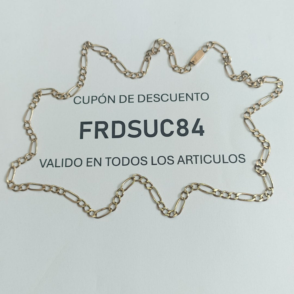 CADENA ORO 8 K 7,60 GRMS (SEMINUEVO)