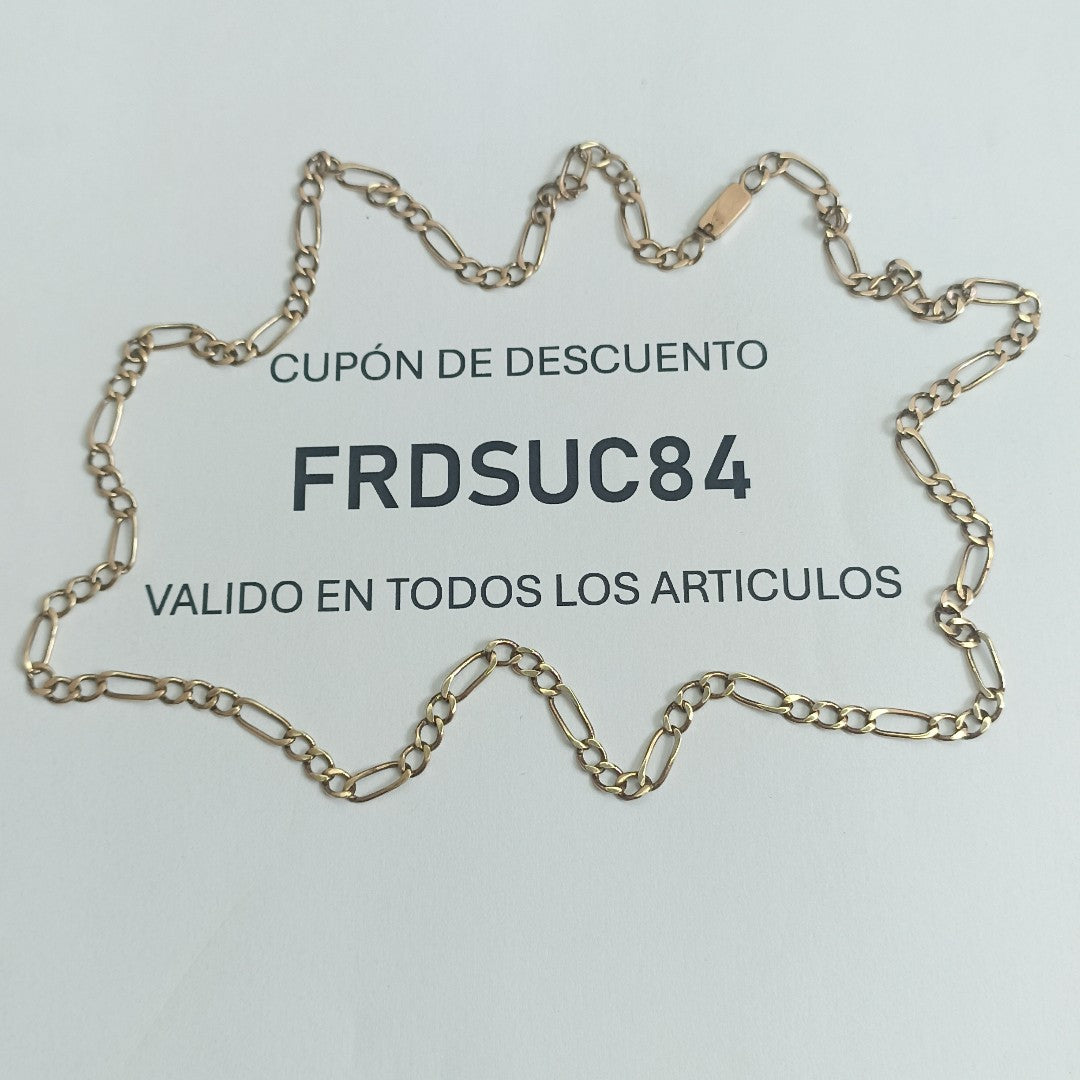 CADENA ORO 8 K 7,60 GRMS (SEMINUEVO)
