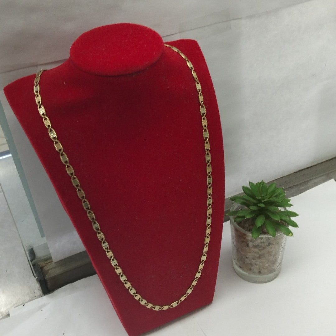 CADENA ORO, ORO COMBINADO 14 K 13.2 GRMS (SEMINUEVO)