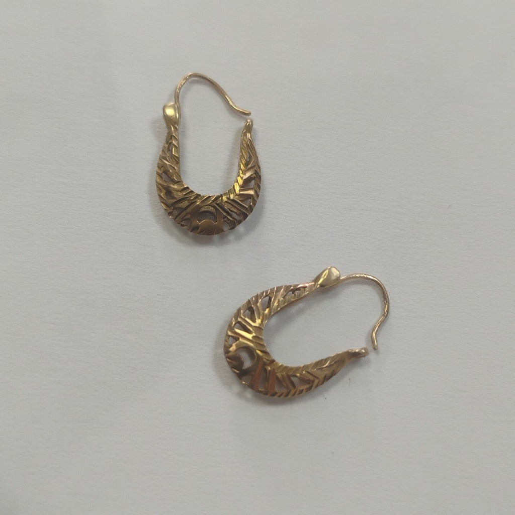 ARETES PAR ORO 10 K 1.4 GRMS (SEMINUEVO)