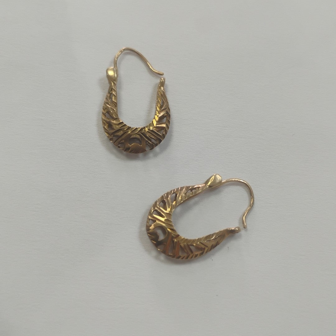 ARETES PAR ORO 10 K 1.4 GRMS (SEMINUEVO)
