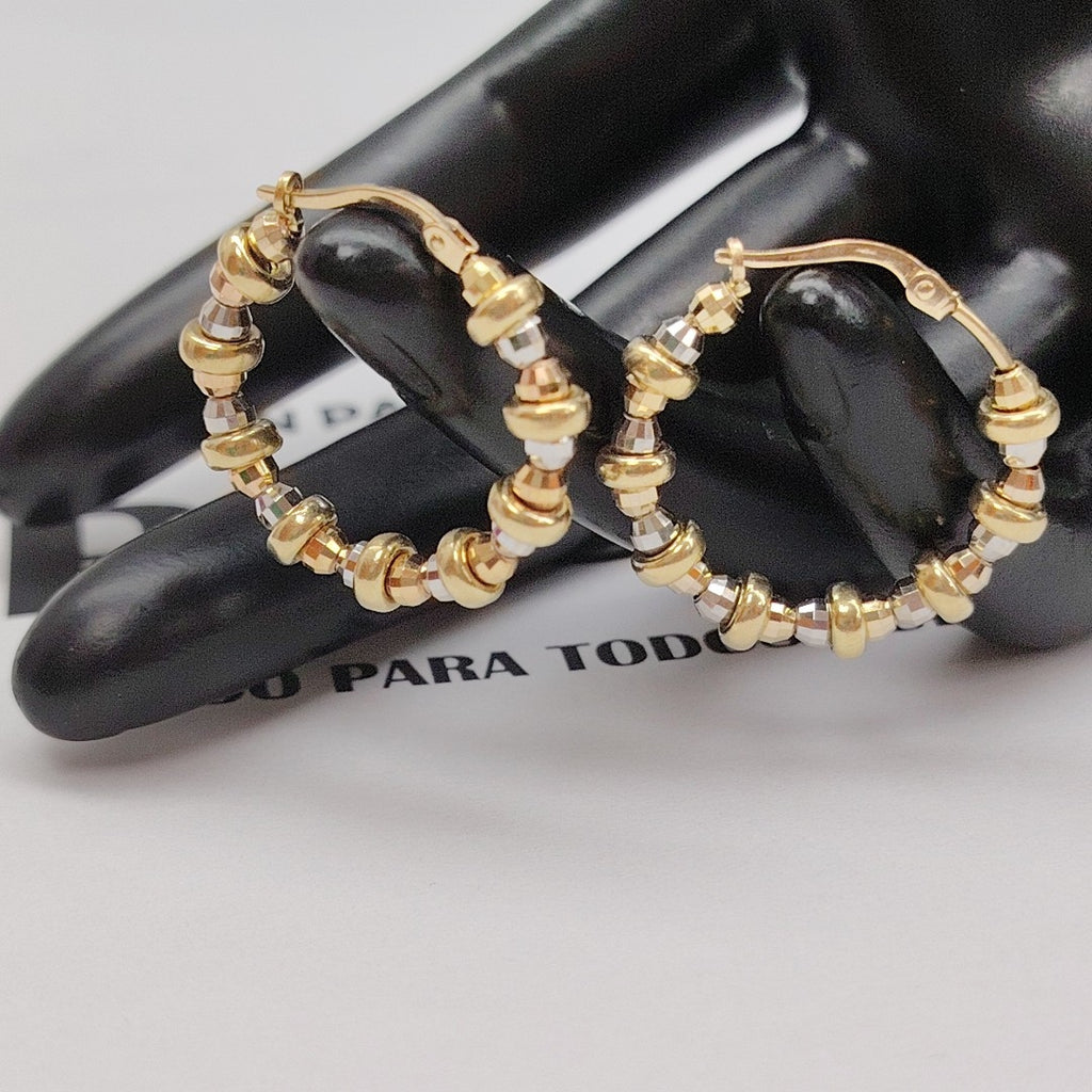 ARRACADAS PAR ORO 14 K 5,70 GRMS (SEMINUEVO)