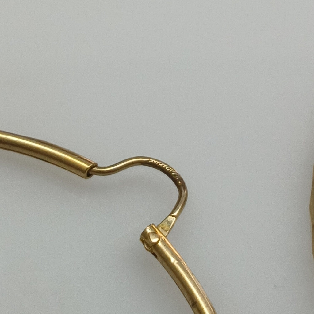 ARRACADAS PAR ORO 10 K 3.5 GRMS (SEMINUEVO)