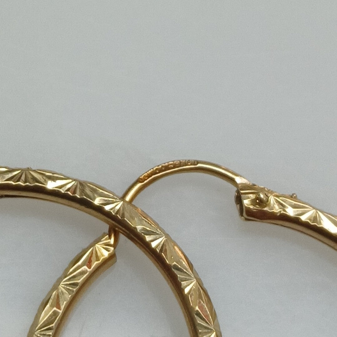 ARRACADAS PAR ORO 10 K 2.1 GRMS (SEMINUEVO)