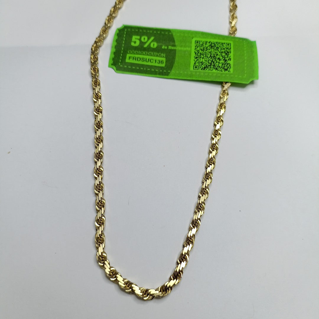 CADENA ORO 14 K 43,10 GRMS (SEMINUEVO)