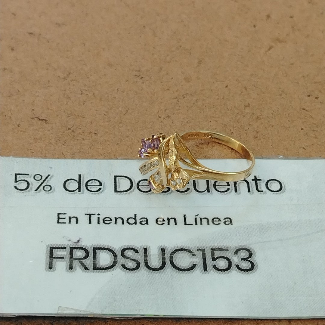 ANILLO ORO 14 K 3,80 GRMS (SEMINUEVO)