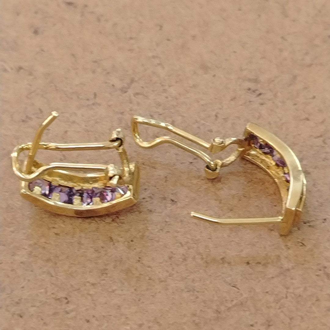 ARETES PAR ORO 8 K 3,60 GRMS (SEMINUEVO)