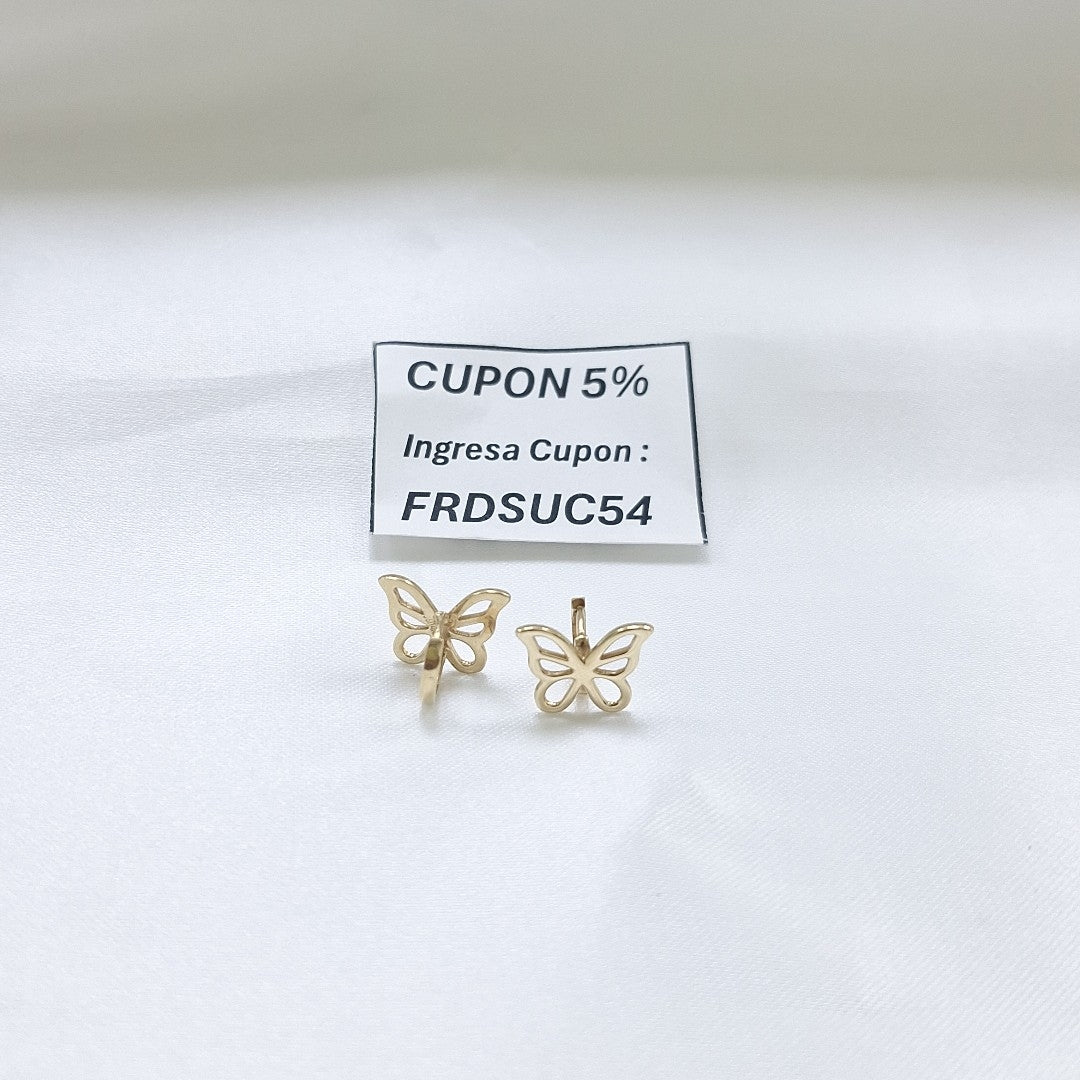 ARETES PAR ORO 14 K 2,60 GRMS (SEMINUEVO)