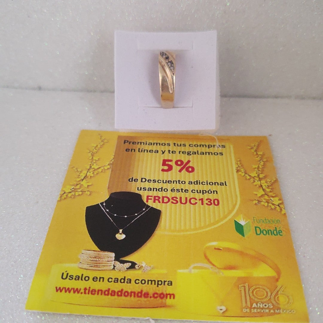 ANILLO ORO 14 K 2,50 GRMS (SEMINUEVO)