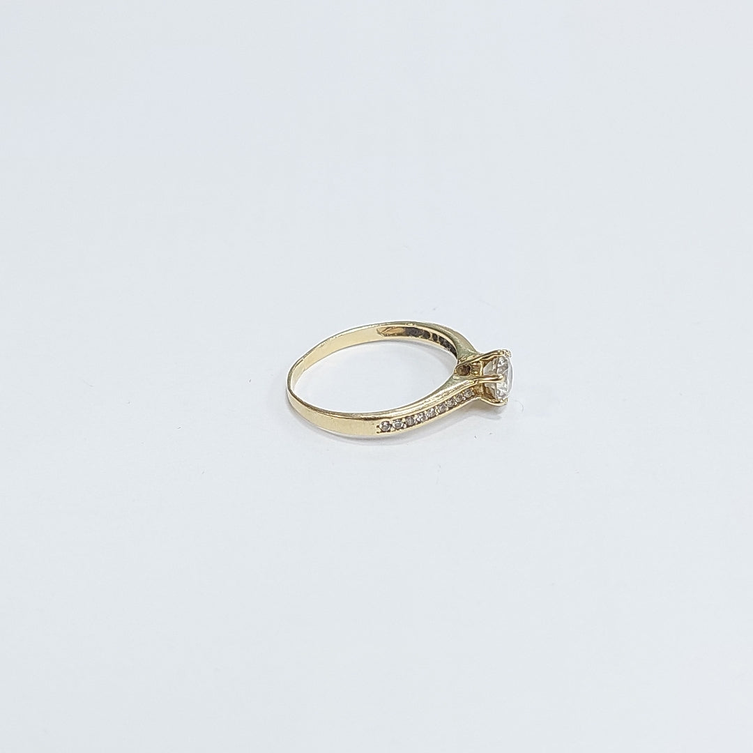 SOLITARIO ORO 14 K 1.4 GRMS (SEMINUEVO)
