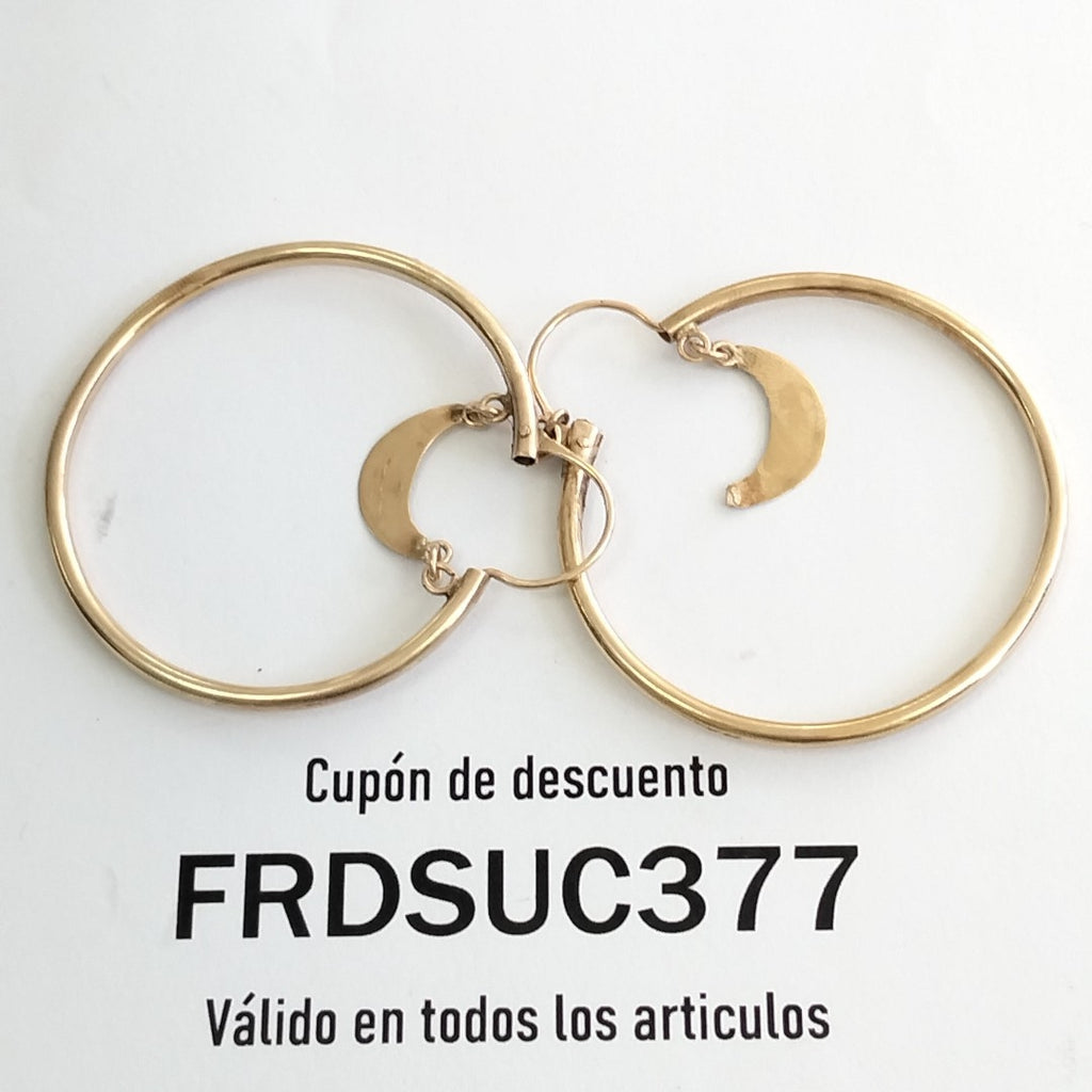 ARRACADAS PAR ORO 8 K 6,60 GRMS (SEMINUEVO)