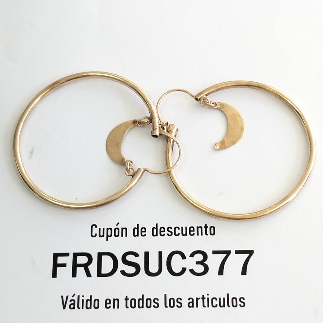 ARRACADAS PAR ORO 8 K 6,60 GRMS (SEMINUEVO)