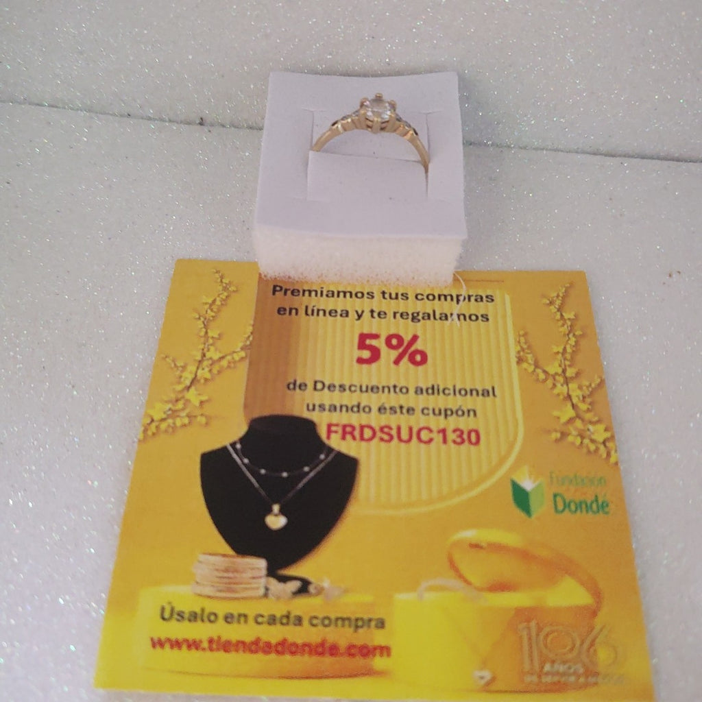 ANILLITO ORO 14 K 1.6 GRMS (SEMINUEVO)