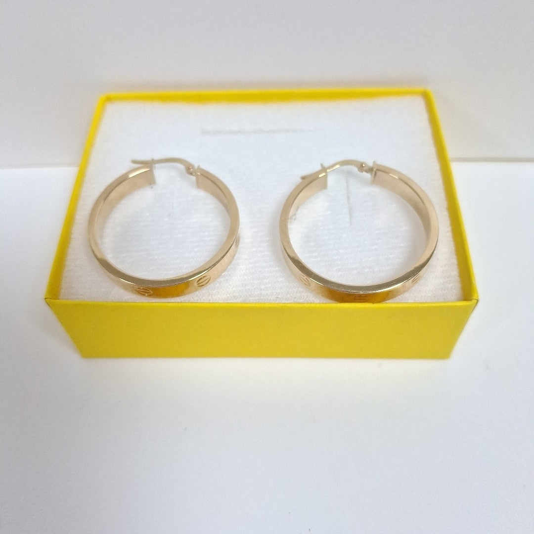 ARRACADAS MONACO ORO 14K 3.7 (NUEVO)