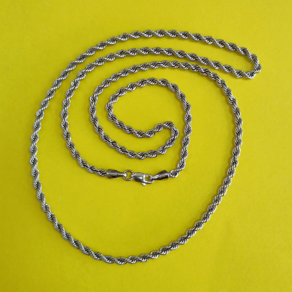 CADENA ORO BLANCO 14 K 4.8 GRMS (SEMINUEVO)