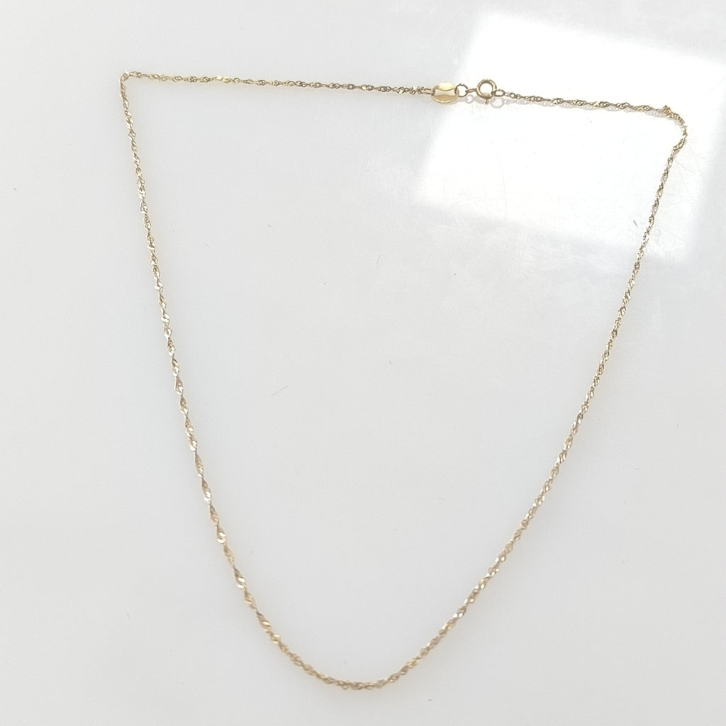 CADENA ORO 10 K 0,80 GRMS (SEMINUEVO)