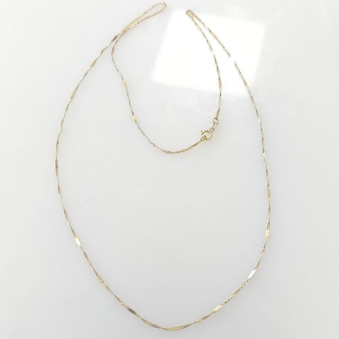 CADENA ORO 10 K 1,20 GRMS (SEMINUEVO)