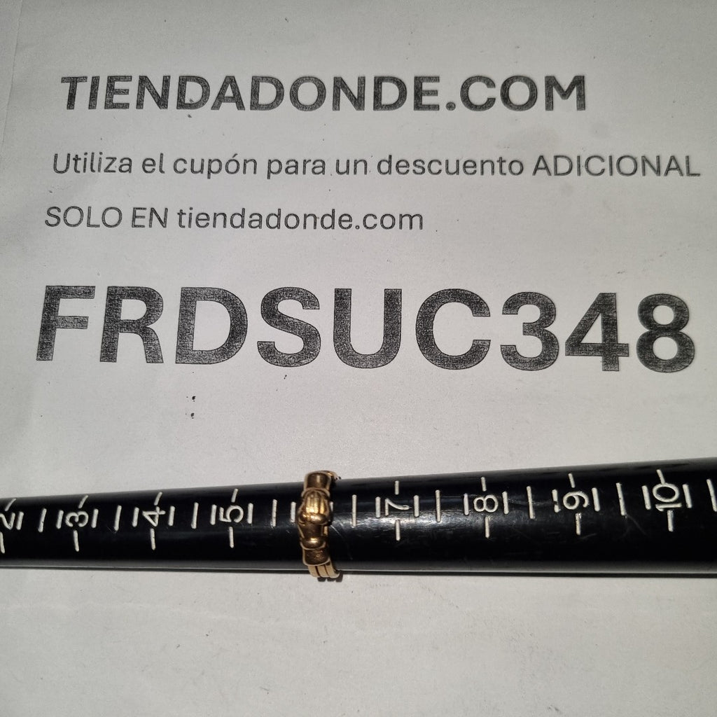 ANILLO ORO 14 K 5.1 GRMS (SEMINUEVO)
