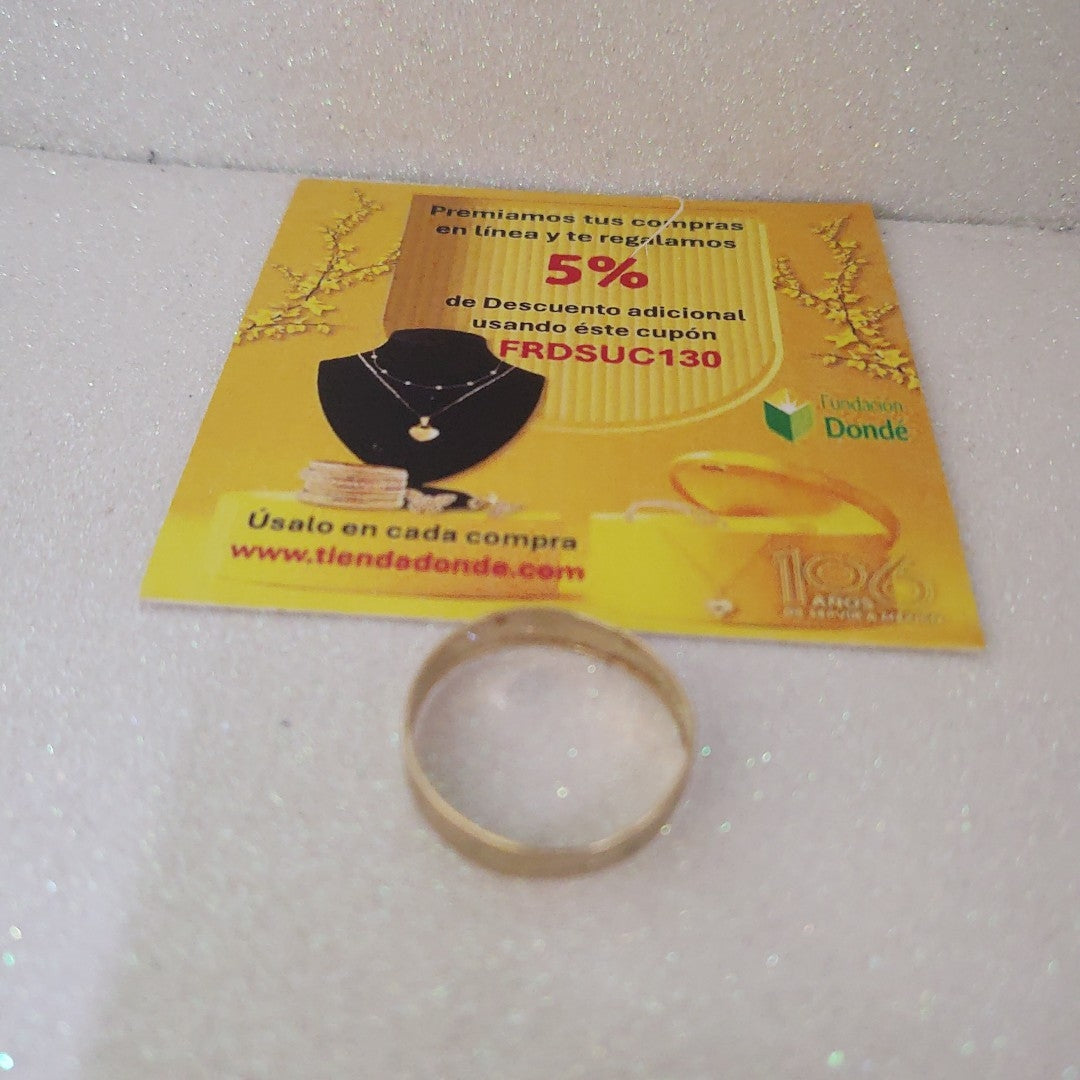 ARGOLLA ORO 14 K 1,80 GRMS (SEMINUEVO)