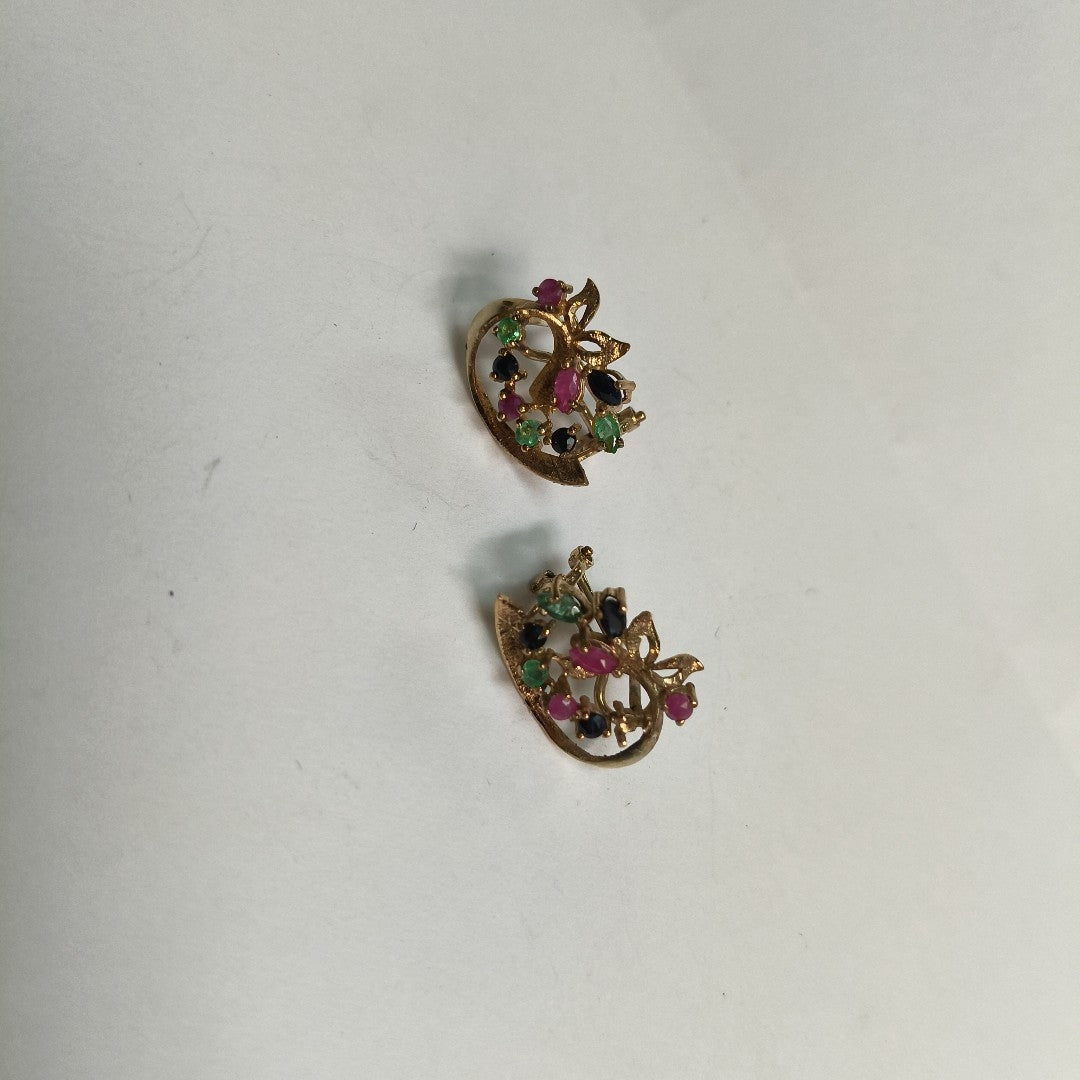 ARETES PAR ORO 8 K 4,00 GRMS (SEMINUEVO)