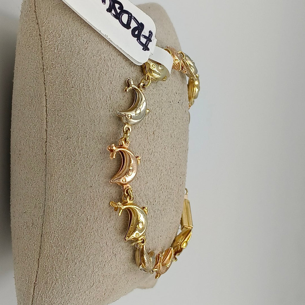 PULSERA ORO 14 K 6.4 GRMS (SEMINUEVO)