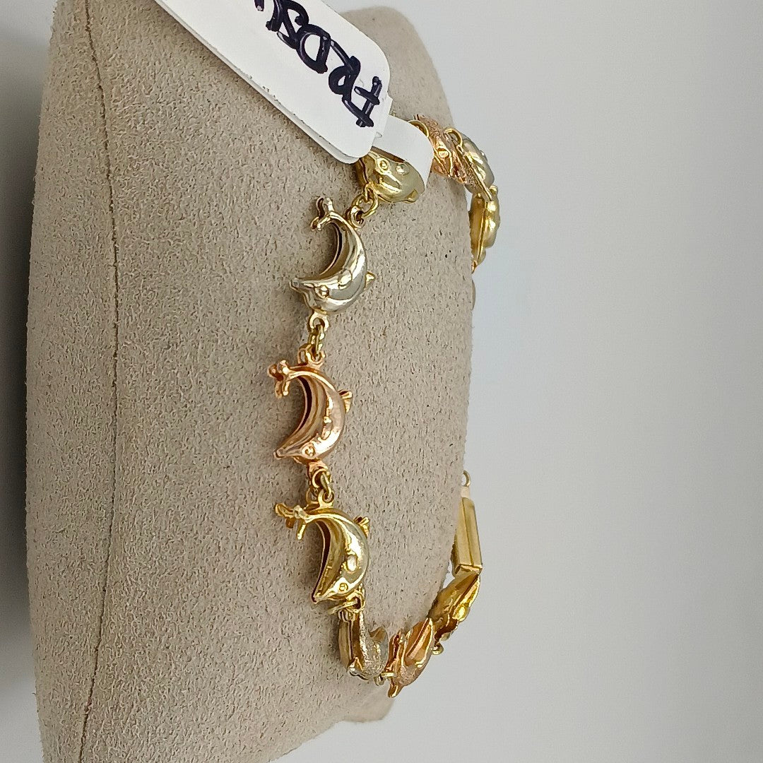 PULSERA ORO 14 K 6.4 GRMS (SEMINUEVO)