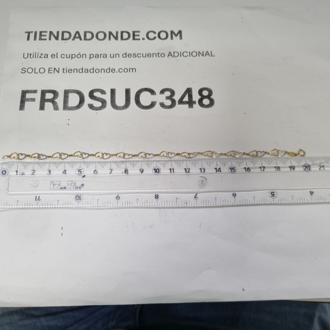 PULSERA ORO 14 K 2 GRMS (SEMINUEVO)