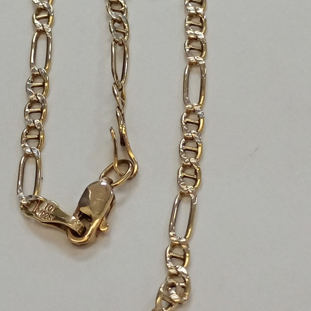 CADENA ORO COMBINADO 10 K 5.3 GRMS (SEMINUEVO)