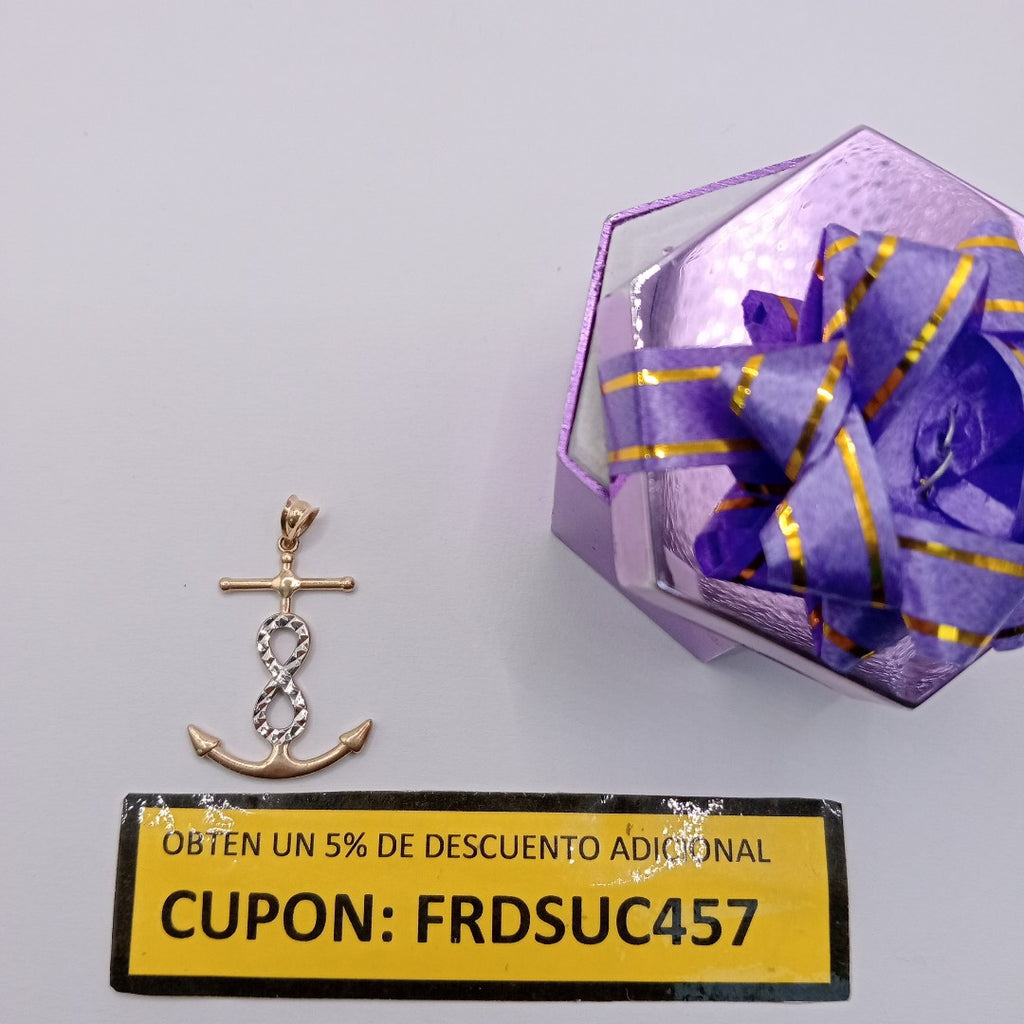 DIJE ORO COMBINADO 10 K 1.3 GRMS (SEMINUEVO)