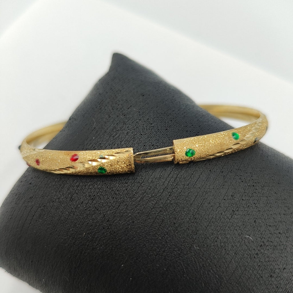 PULSERA RIGIDA ORO 14 K 6,40 GRMS (SEMINUEVO)