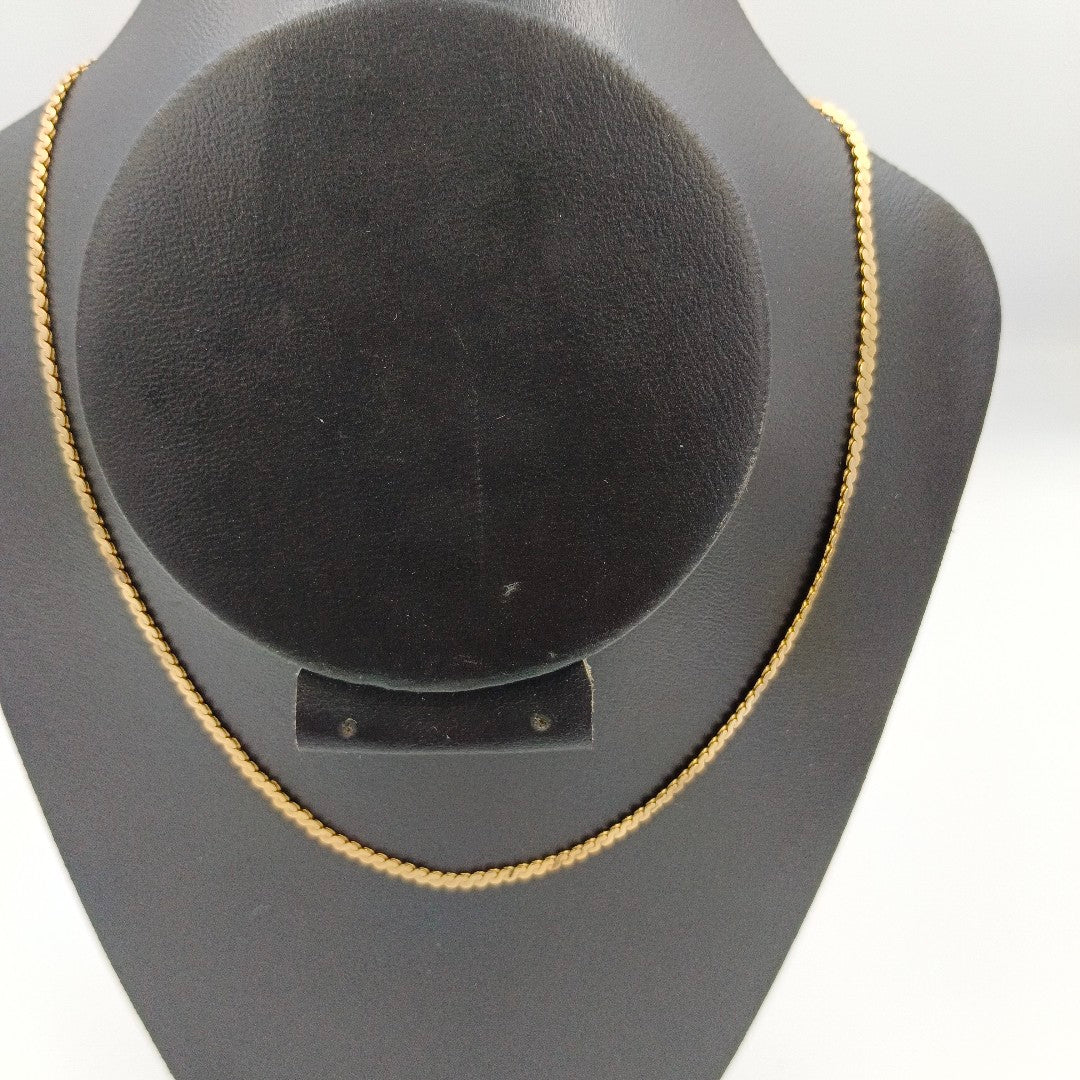 GARGANTILLA ORO 14 K 8,00 GRMS (SEMINUEVO)