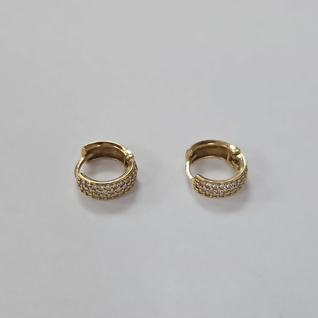 ARRACADAS PAR ORO 14 K 2.2 GRMS (SEMINUEVO)