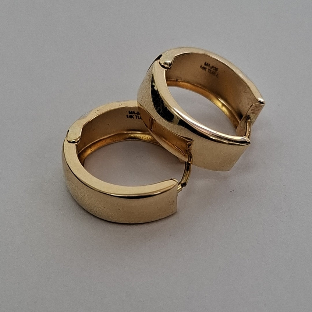 ARRACADAS PAR ORO 14 K 2.2 GRMS (SEMINUEVO)