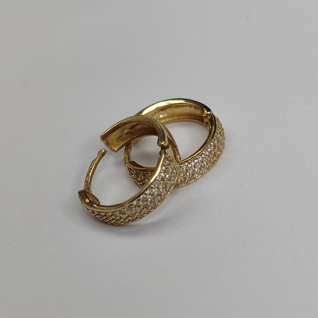 ARETES PAR ORO 10 K 2.7 GRMS (SEMINUEVO)