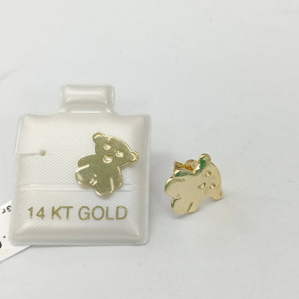 BROQUELES ORO 14K 1.5 (NUEVO)