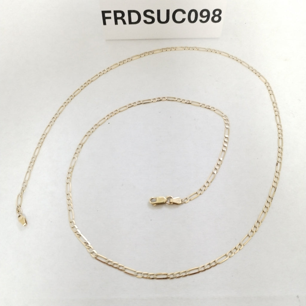 CADENA ORO, ORO COMBINADO 14 K 4.1 GRMS (SEMINUEVO)