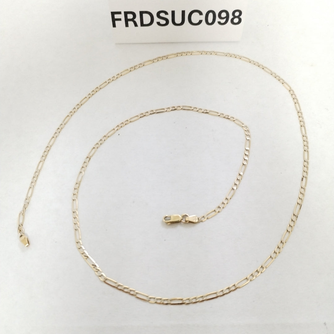 CADENA ORO, ORO COMBINADO 14 K 4.1 GRMS (SEMINUEVO)