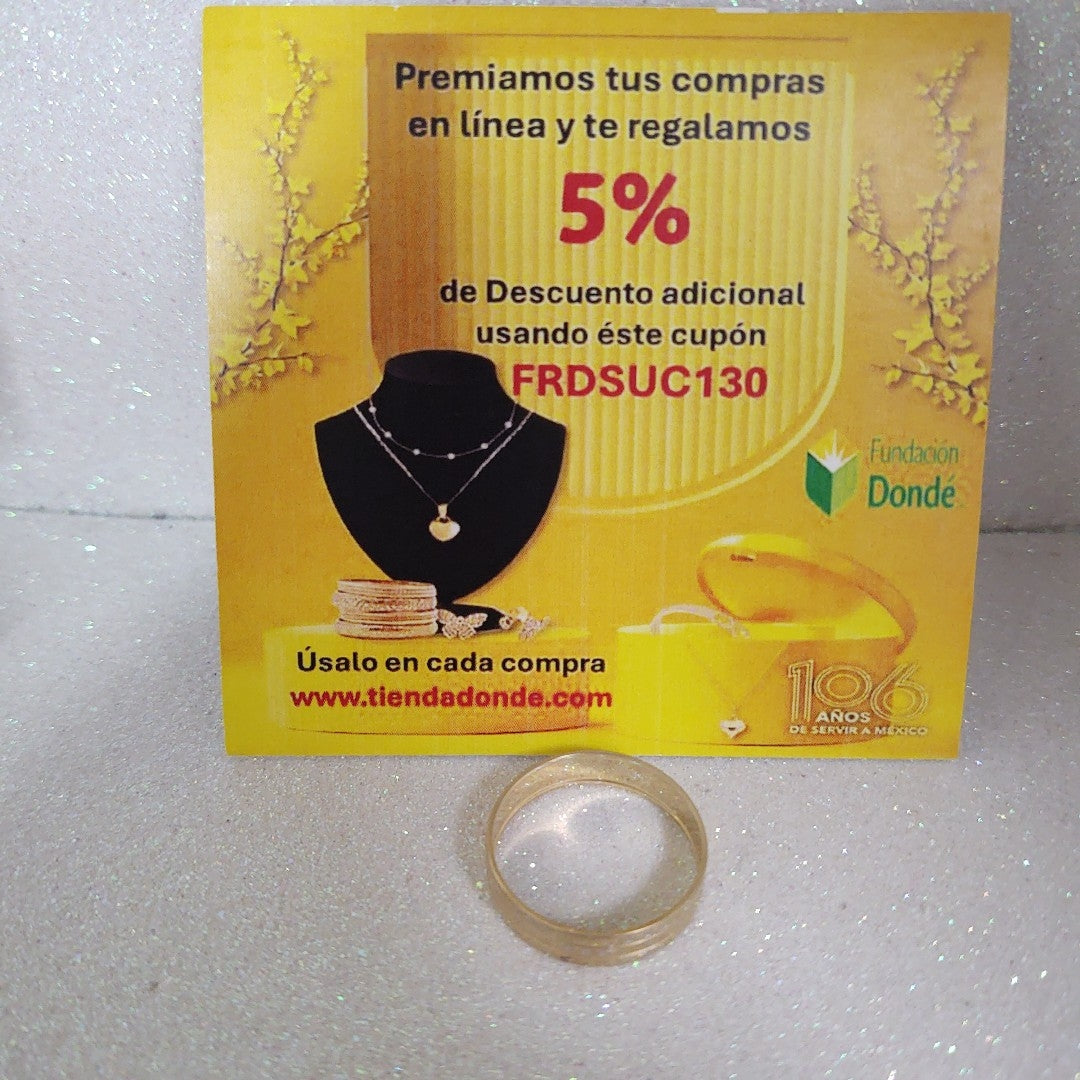 ARGOLLA ORO 14 K 1,70 GRMS (SEMINUEVO)