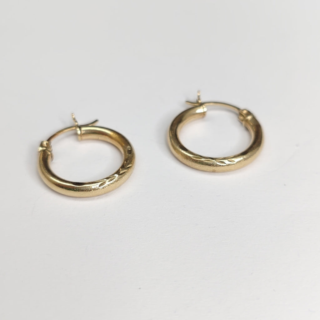 ARRACADAS PAR ORO 14 K 1,90 GRMS (SEMINUEVO)