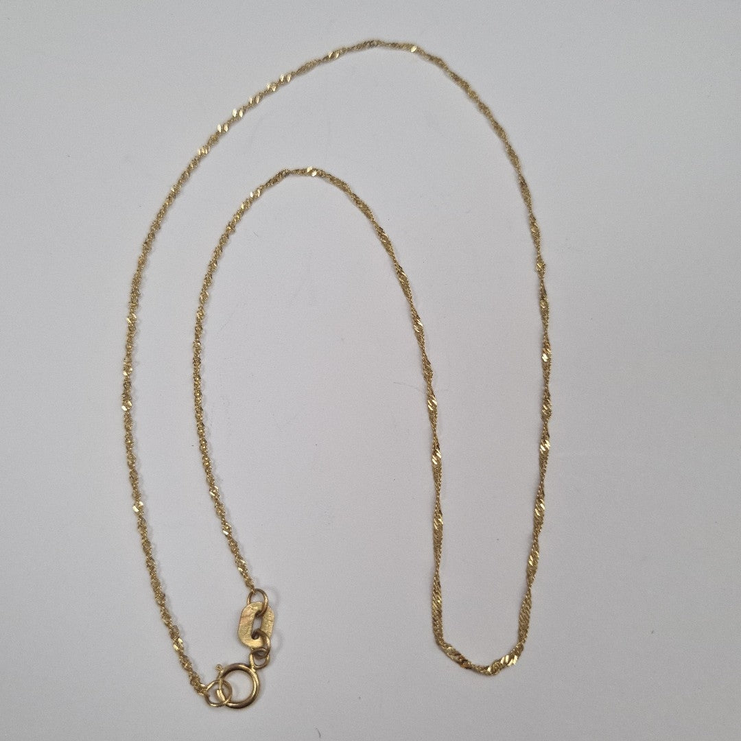CADENA ORO 10 K 0.9 GRMS (SEMINUEVO)